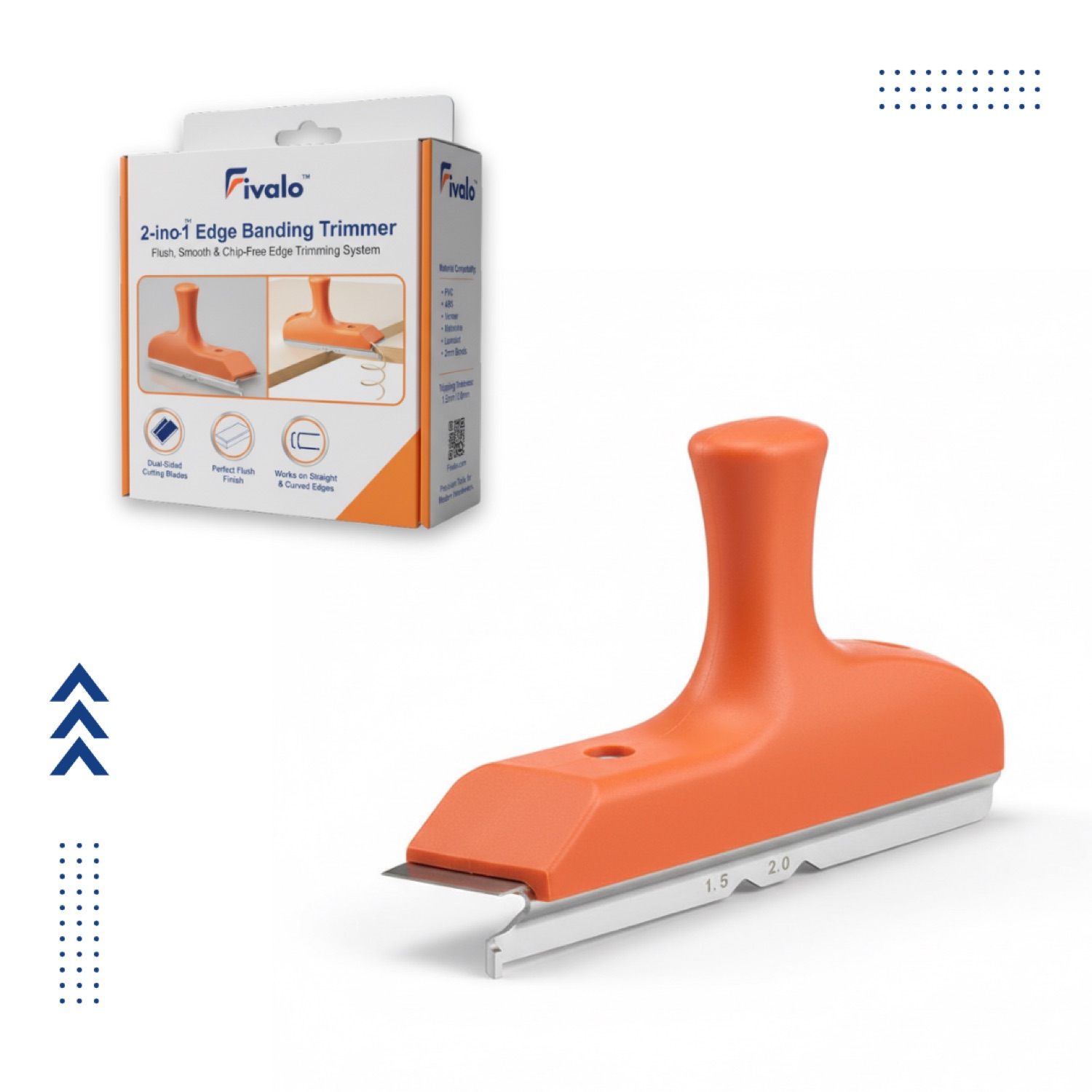 2-in-1 Edge Banding Trimmer