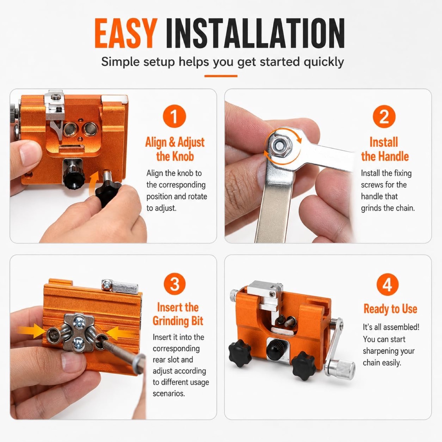 RazorWolf Chainsaw Sharpener
