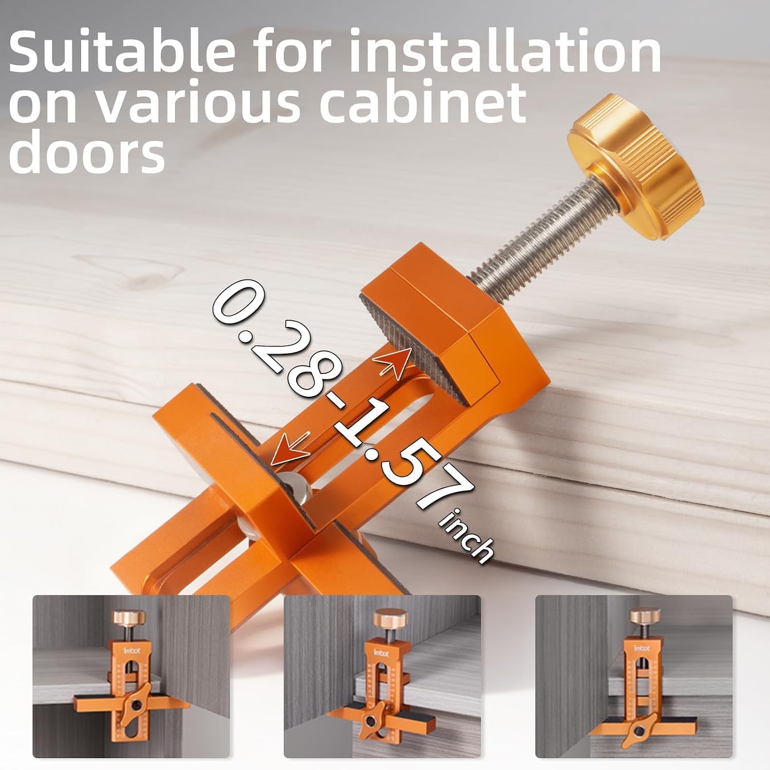 Cabinet Door Mounting Jig
