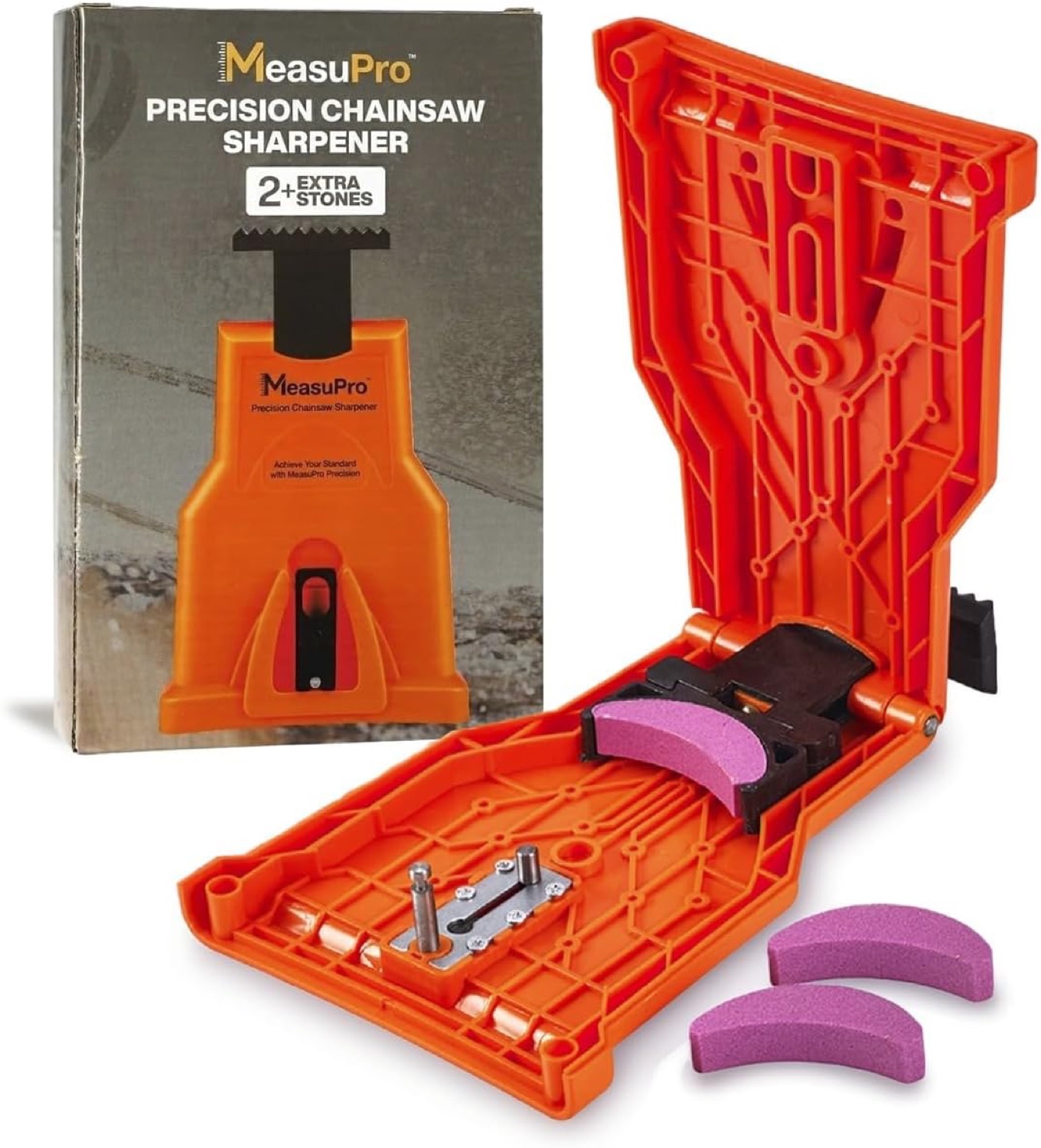 Chainsaw Sharpener File Kit — 8-Piece Manual Saw Chain Sharpening Set