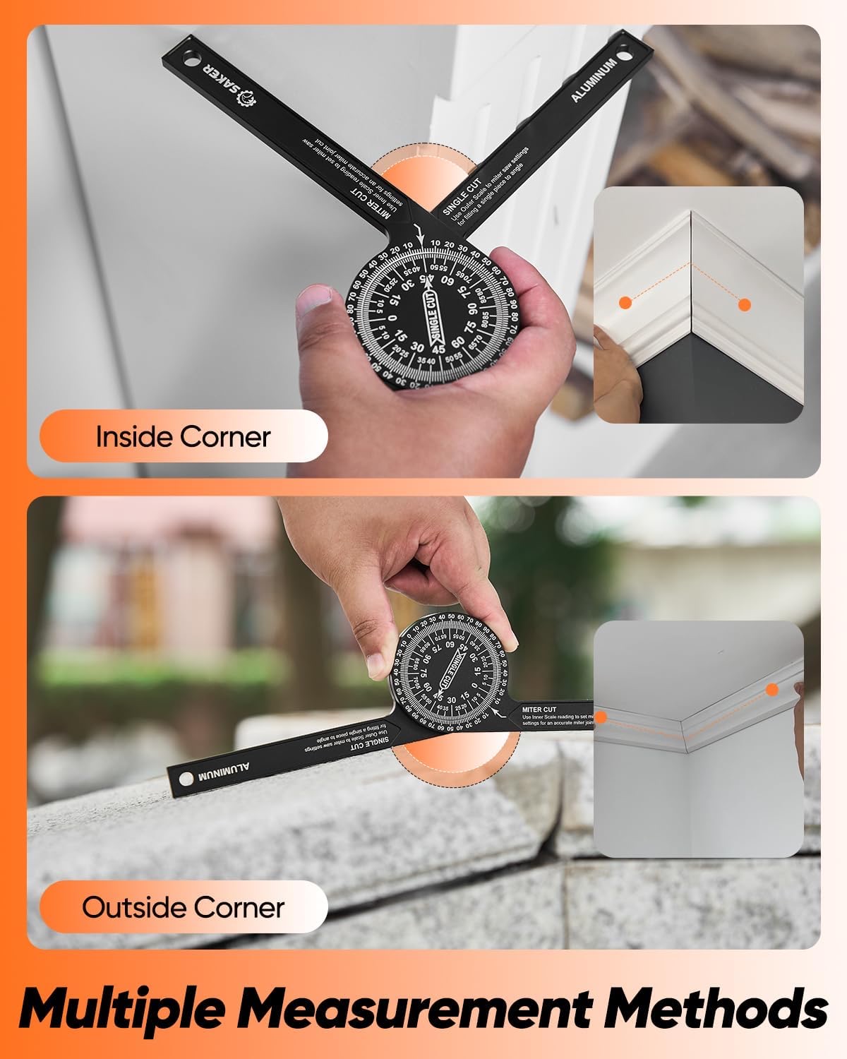 Aluminum Miter Saw Protractor